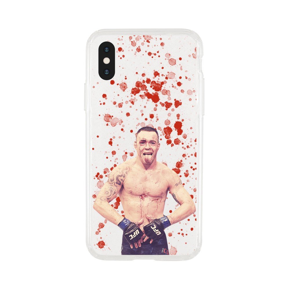 Colby 'Chaos' Covington Clear Phone Case - Raged MMA