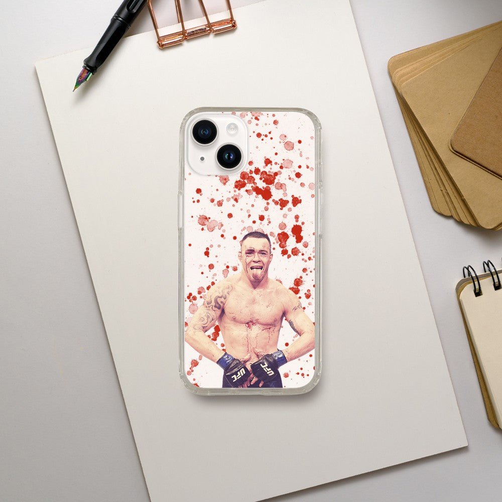 Colby 'Chaos' Covington Clear Phone Case - Raged MMA