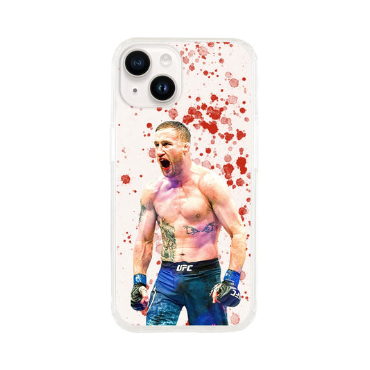 Justin Gaethje Clear Phone Case - Raged MMA