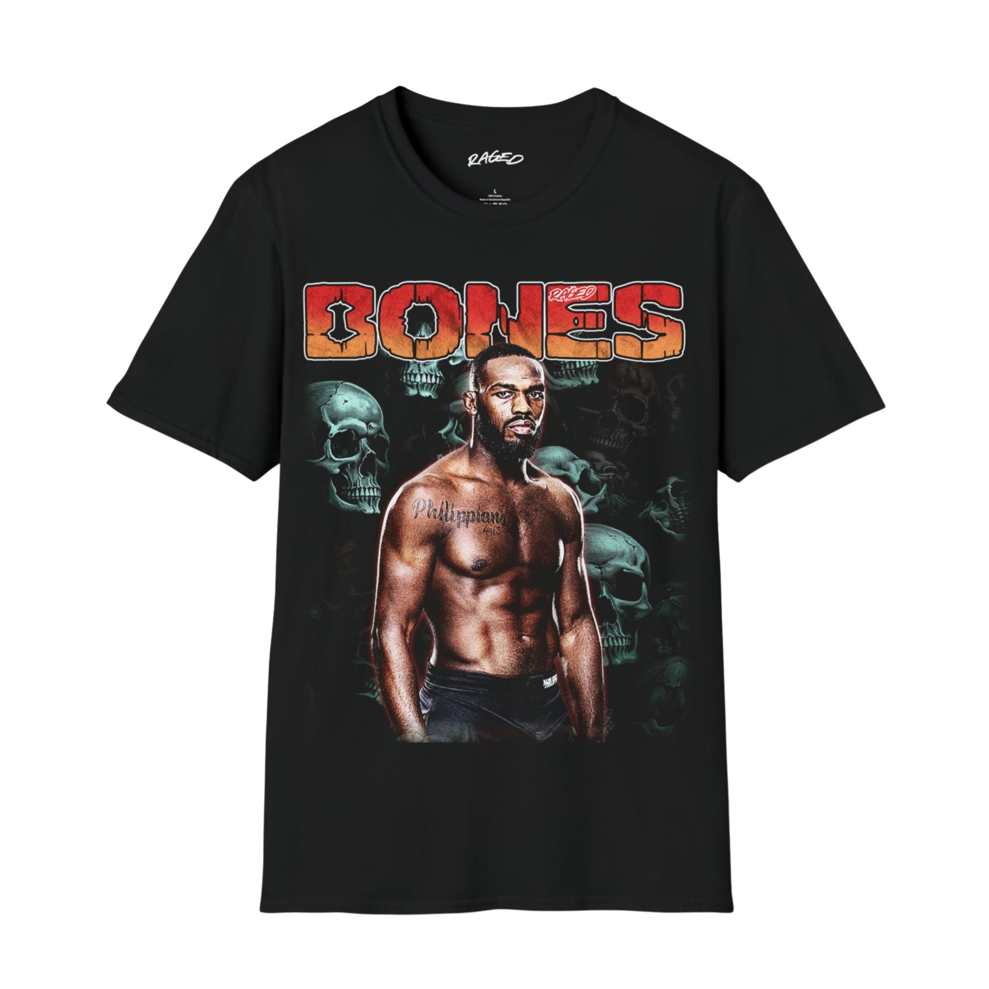 Raged Jon "Bones"Jones T-shirt - Raged MMA