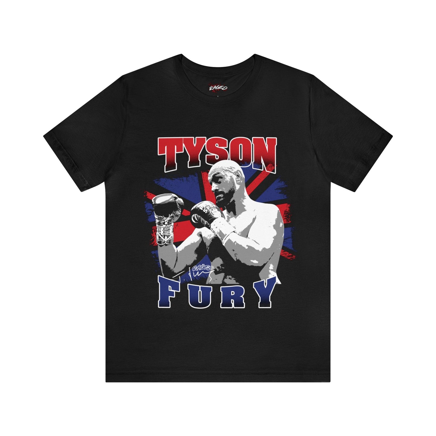 Raged Tyson Fury T-Shirt - Raged MMA